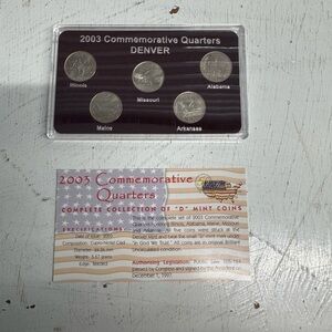 2003 Commemorative Quarters Set